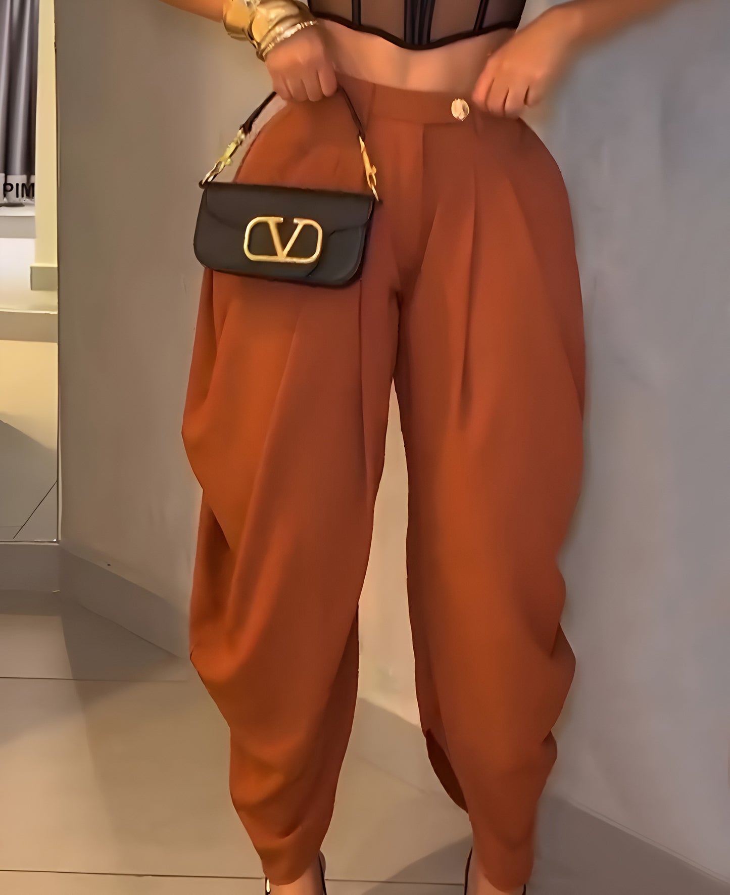 Venlora Asimetrik Kesim Pantolon