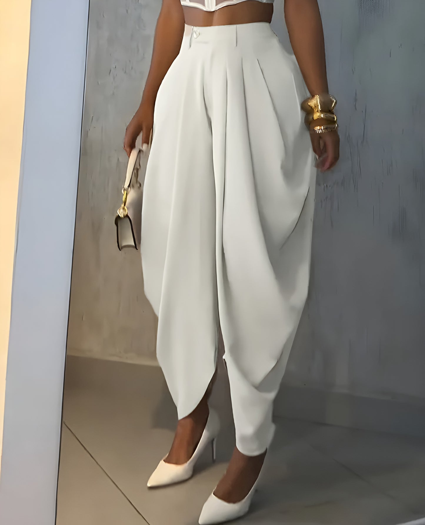 Venlora Asimetrik Kesim Pantolon