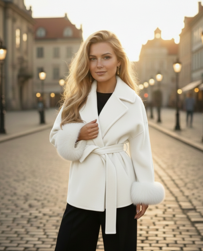 🅥🅔🅝🅛🅞🅡🅐™ Paris Chic Detaylı Kısa Ceket