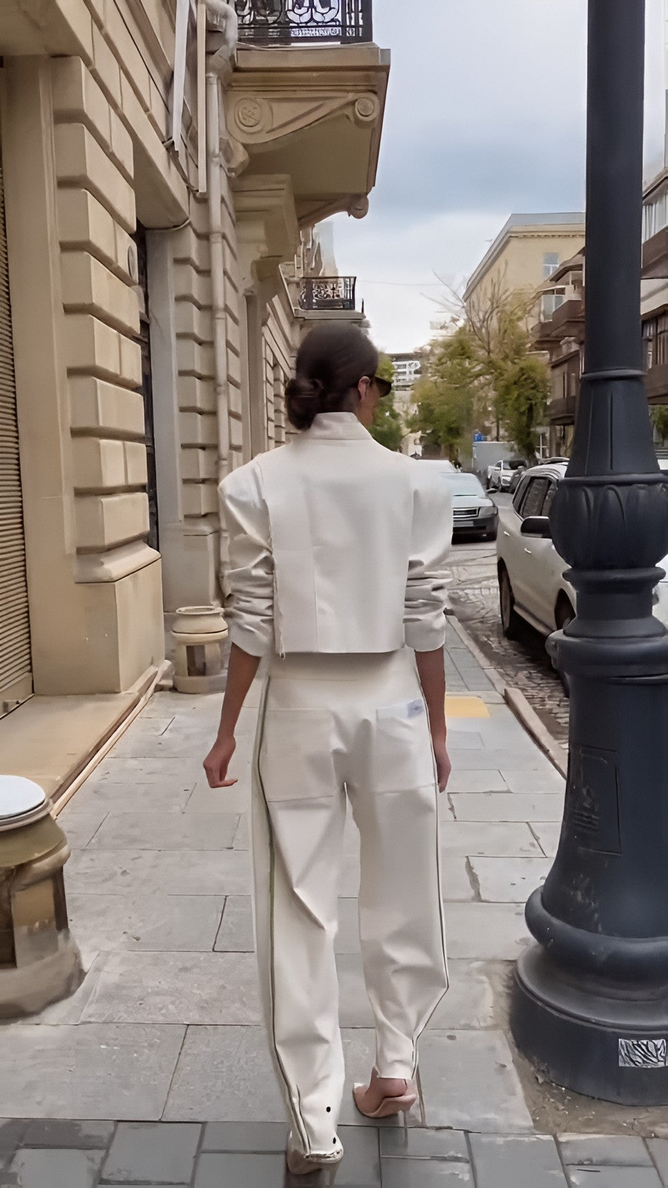 🅥🅔🅝🅛🅞🅡🅐™ Yapısal Siyah&Beyaz Ceket Pantolon