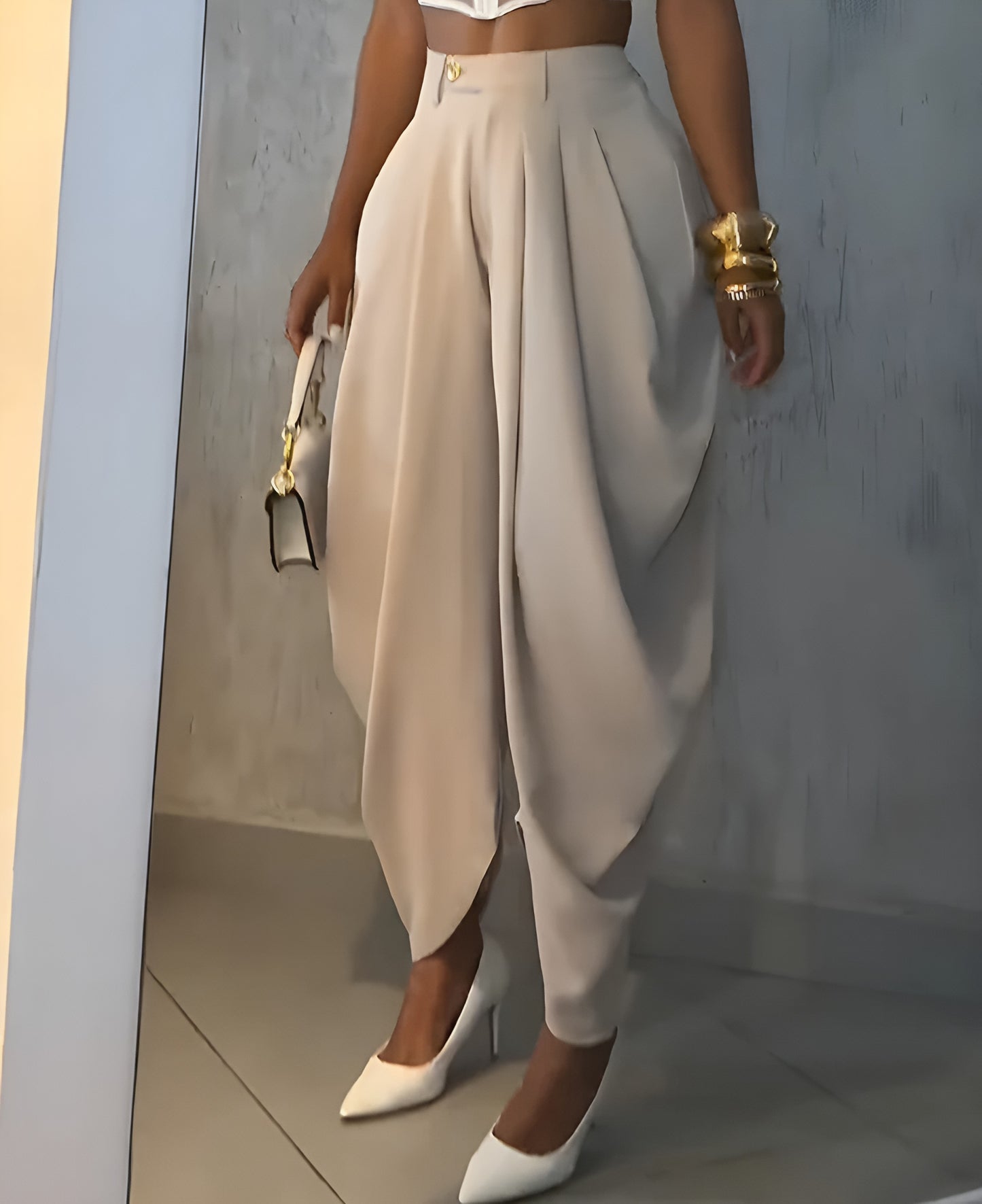 Venlora Asimetrik Kesim Pantolon