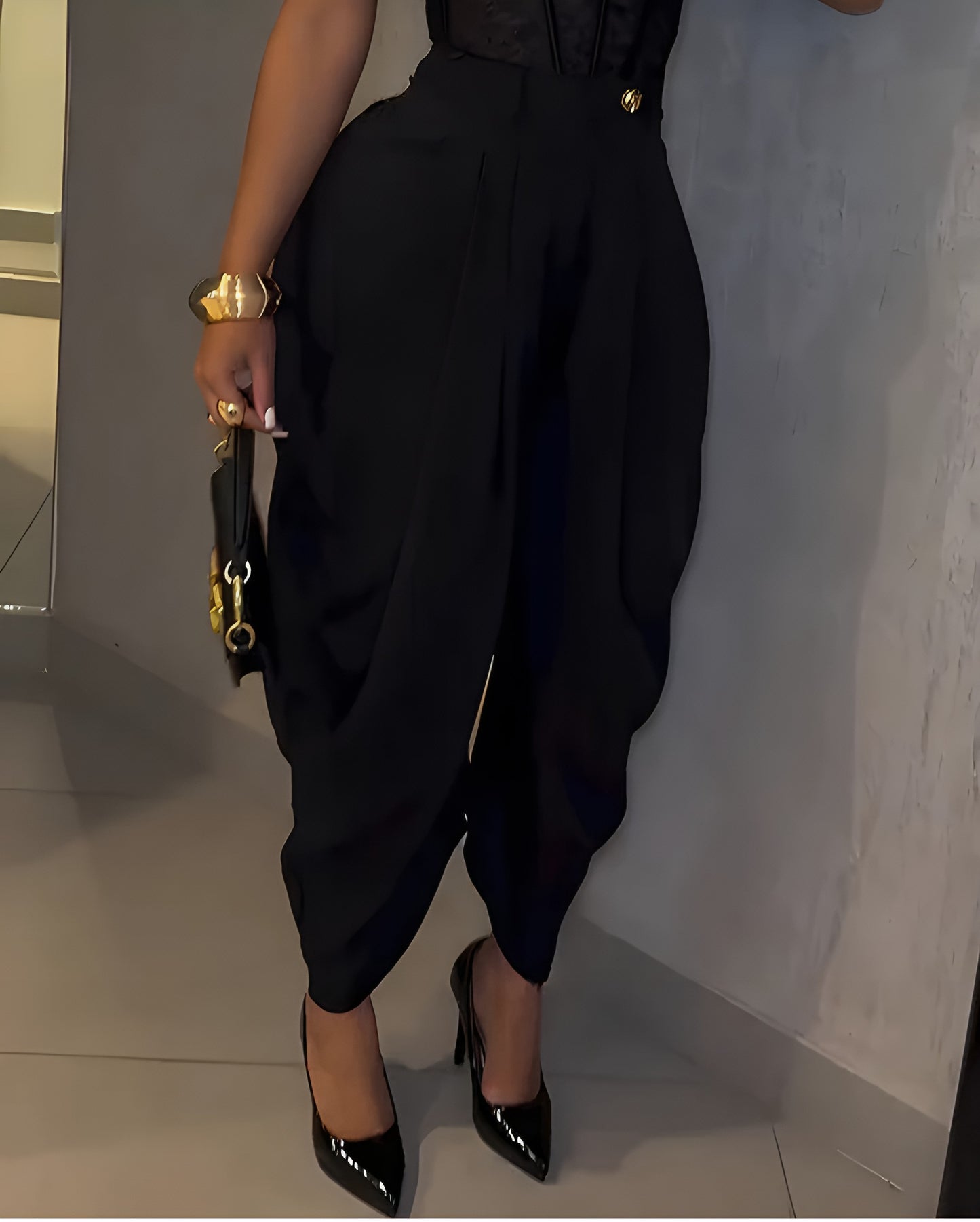 Venlora Asimetrik Kesim Pantolon