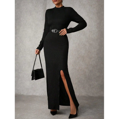 🅥🅔🅝🅛🅞🅡🅐™ Diva Stealth Yırtmaçlı Elbise