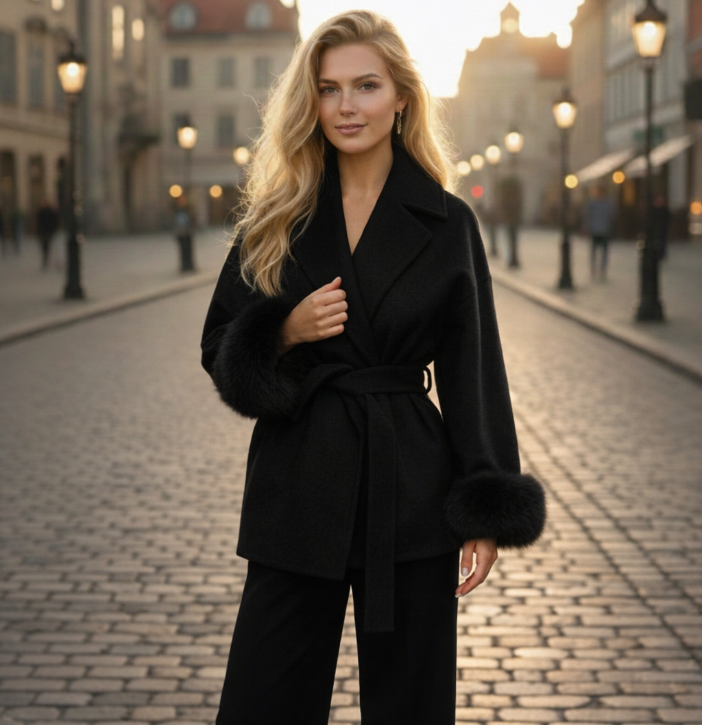 🅥🅔🅝🅛🅞🅡🅐™ Paris Chic Detaylı Kısa Ceket