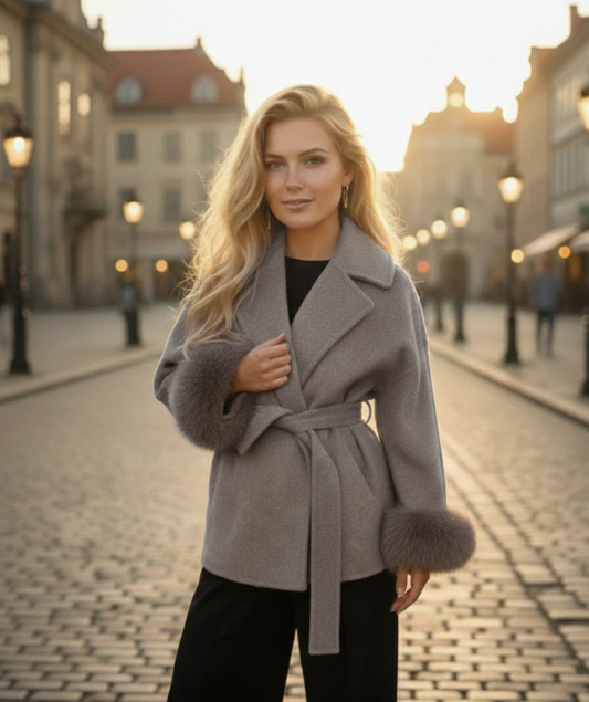 🅥🅔🅝🅛🅞🅡🅐™ Paris Chic Detaylı Kısa Ceket